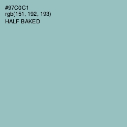 #97C0C1 - Half Baked Color Image